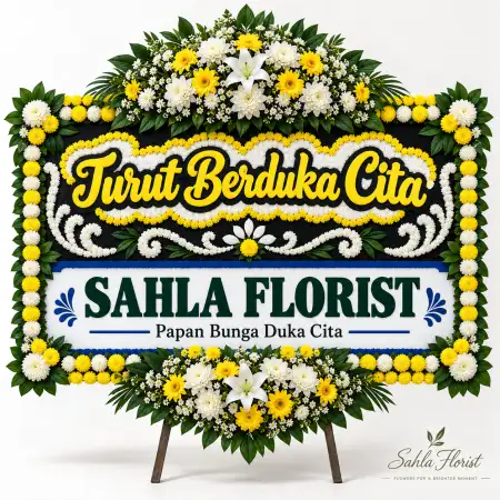 Papan Bunga Duka Sidomukti